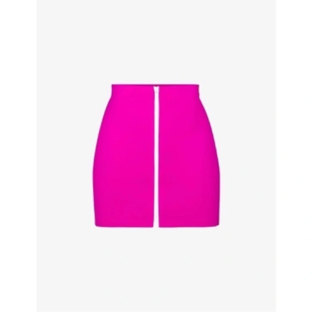 NWT SKIMS ZIP-UP SWIM MINI SKIRT large